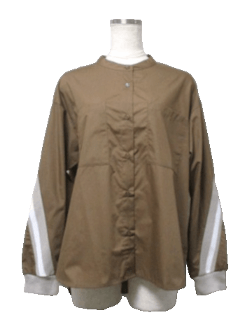 ライン入りブラウス