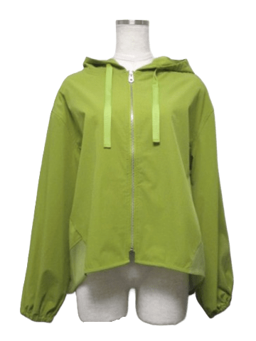 裾切替フードジャケット