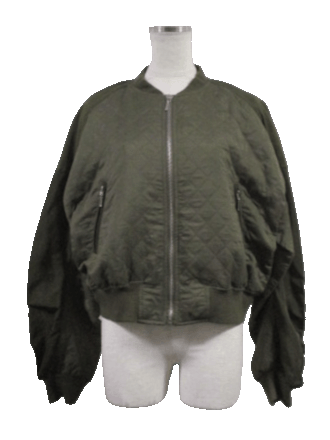 キルト切替ＭＡ－１ジャケット