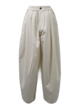 30ツイルワッシャー2タックコクーンパンツ